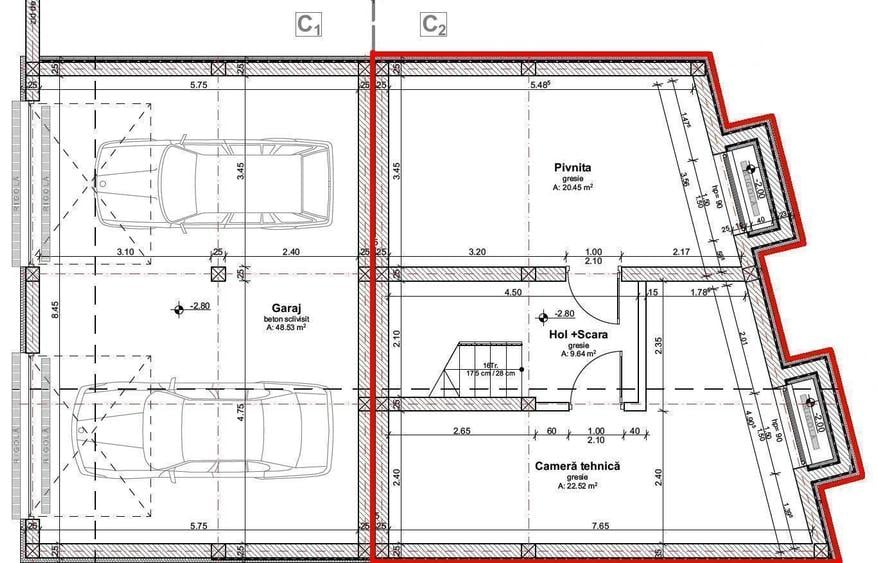 0% Comision! Casa noua- cuplata, S+P+M+(Pod), Dambul Rotund