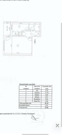 Apartament cu 1 camera, etajul 1/4, zona Canta - 12