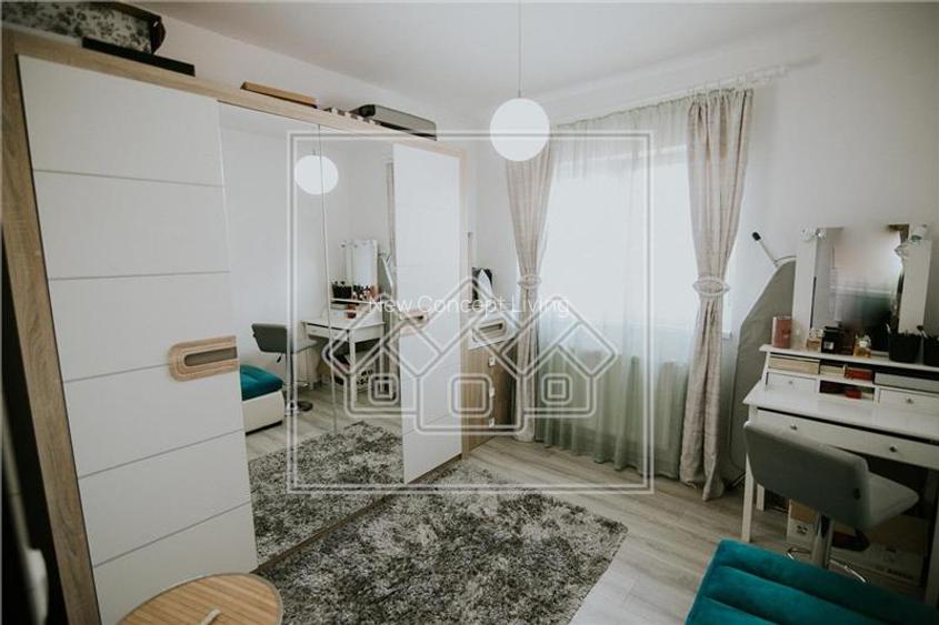 Ap. cu 3 camere,  2 balcoane si gradina - Zona Turnisor - 11