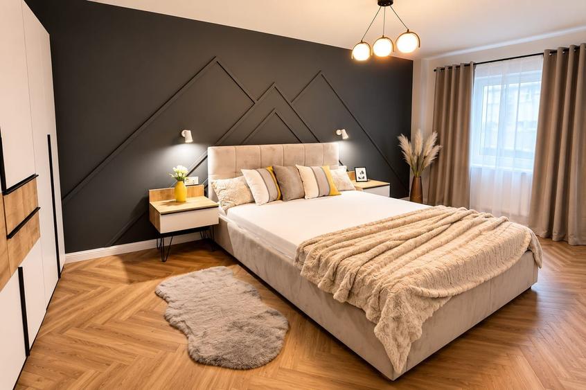 Apartament 3 camere, finisat mobilat, 56 mp, Floresti zona Terra