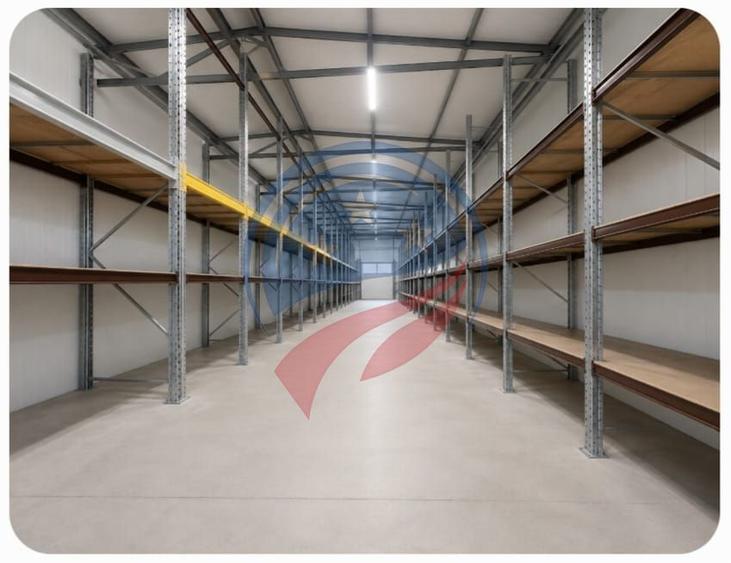 Hala Parter + Etaj 590 mp , 6 birouri, de inchiriat zona Centura de Nord