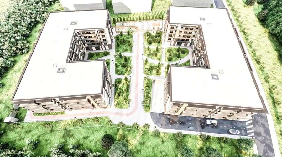 Apartament 2 camere, 61 mp, bloc nou Bucium, parcare subterana