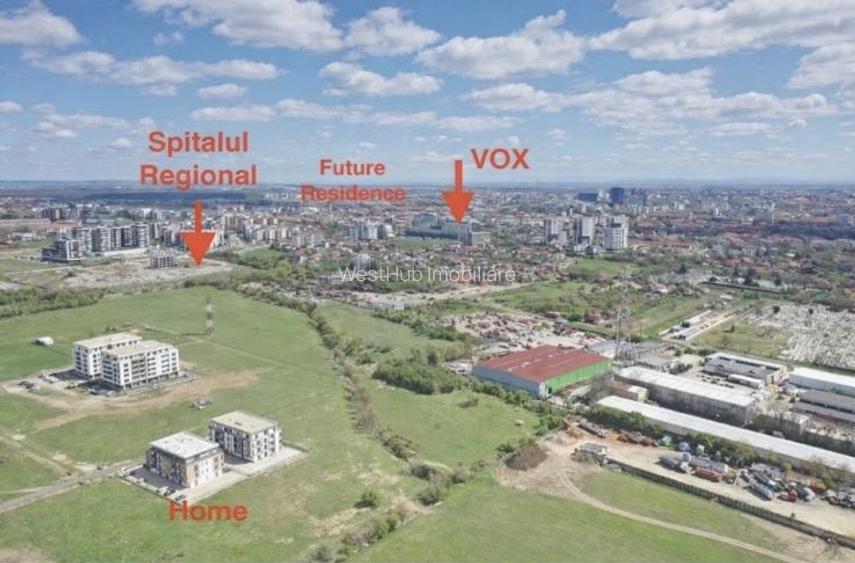 Apartament o camera, 37 mp utili, etaj 1 - Zona Torontalului - 7