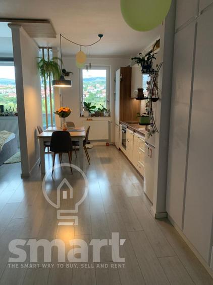 Apartament 2 camere 59mp+ terasa complex rezidential Borhanci