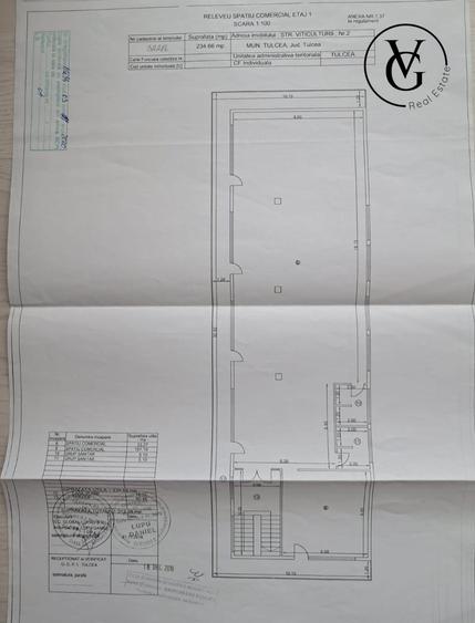 Spațiu Comercial Tulcea C5 | 313 m2. | Etaj 1