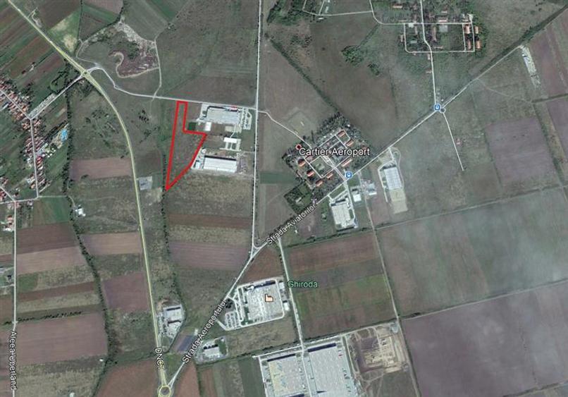 Teren pentru Dezvoltare Industriala , in zona Aeroport
