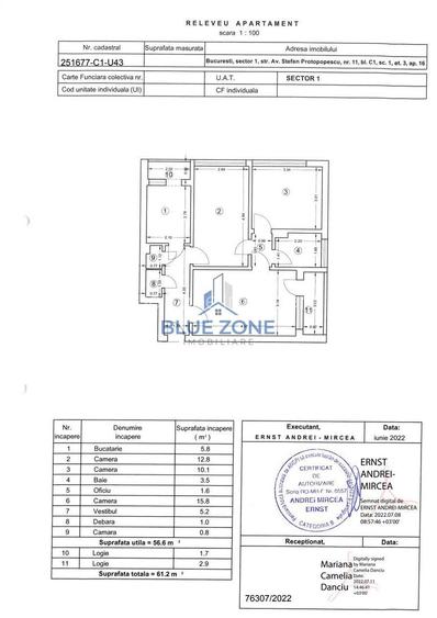 Apartament 3 camere I  Floreasca I Situat lângă One si parc - 7