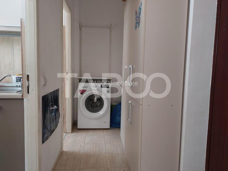 Garsoniera decomandata 26 mp etaj 2 geam la baie Str Frunzei Sibiu - 9