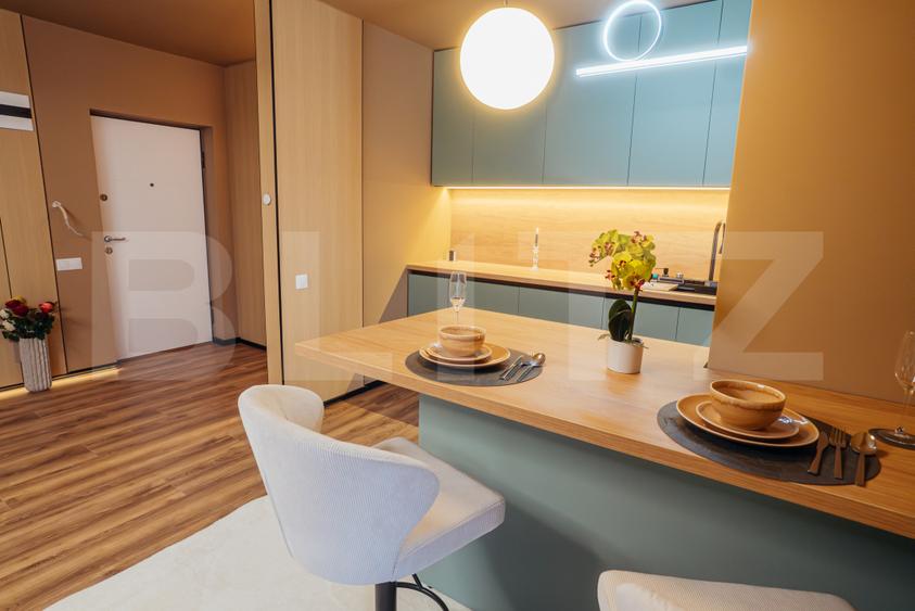 Apartament lu, 2 camere, 58 mp, intermediar, terasă, garaj, zona Iulius Mall