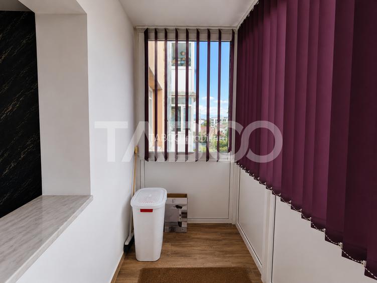 Apartament cu 3 camere de vanzare etaj 3 balcon Mihai Viteazul Sibiu - 8