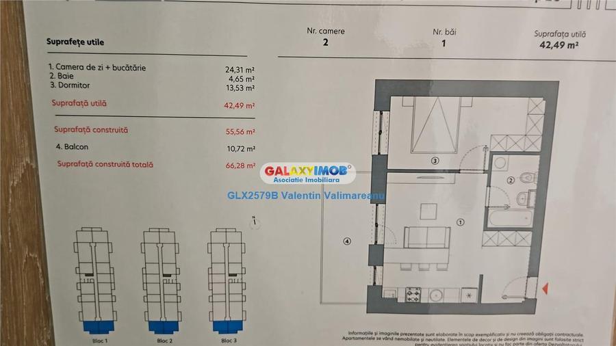 Apartament 2 Camere Tip 2 C Ikea Pallady COD 238