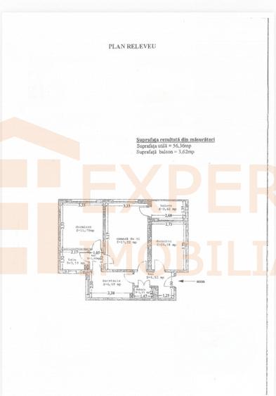 Apartament 3 Camere FAR - Constanța | Decomandat | Renovat