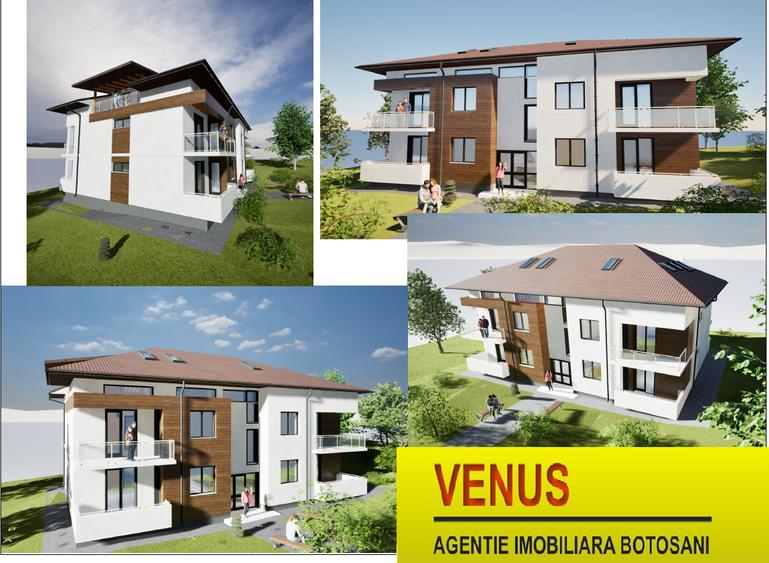 Apartamente noi cu 3 camere la Lebada