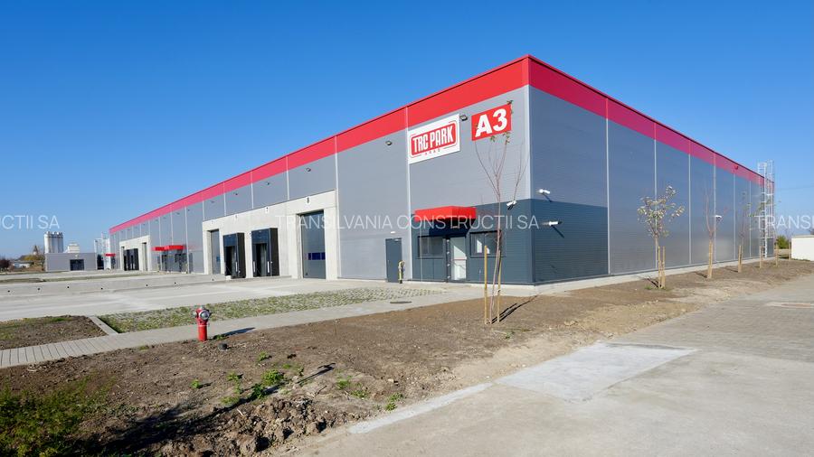 Hală modernă producție, depozitare cu panouri solare – Modul 3:  1125 mp - 2