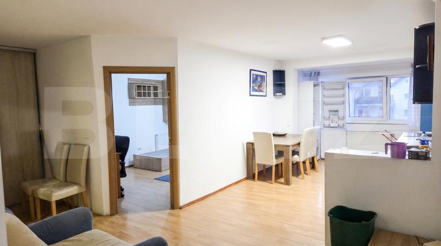 Apartament spatios si luminos, 66 mp, 3 camere, zona Florilor