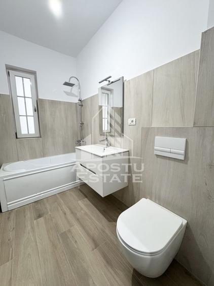 Apartament cu 1 camera complet finalizat de lux etajul 1 Giroc asfalt