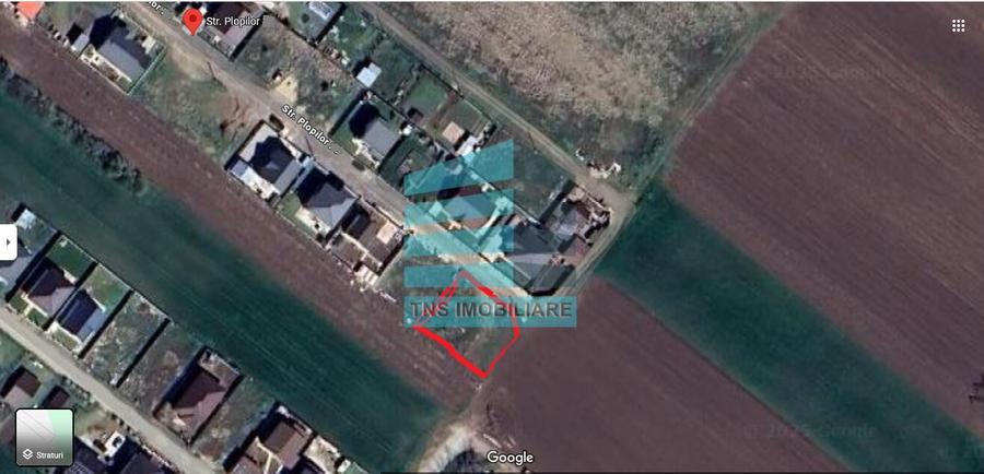 Berceni- Zanelor- teren 550 mp- Intravilan- D= 25ml- Utilitati- 45.400E