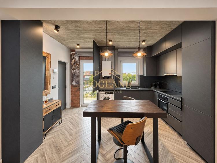 BG202-Apartament LUX 2 camere, mobilat,design industrial,parcare GIROC