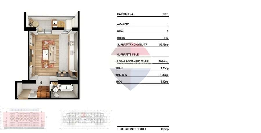 APARTAMENTE DE VANZARE – SPLAIUL UNIRII 550 | NEW WORLD RESIDENCE - 27