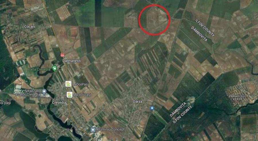 Terenuri intravilane in Racari, Colacu 10.000 + mp , Dambovita