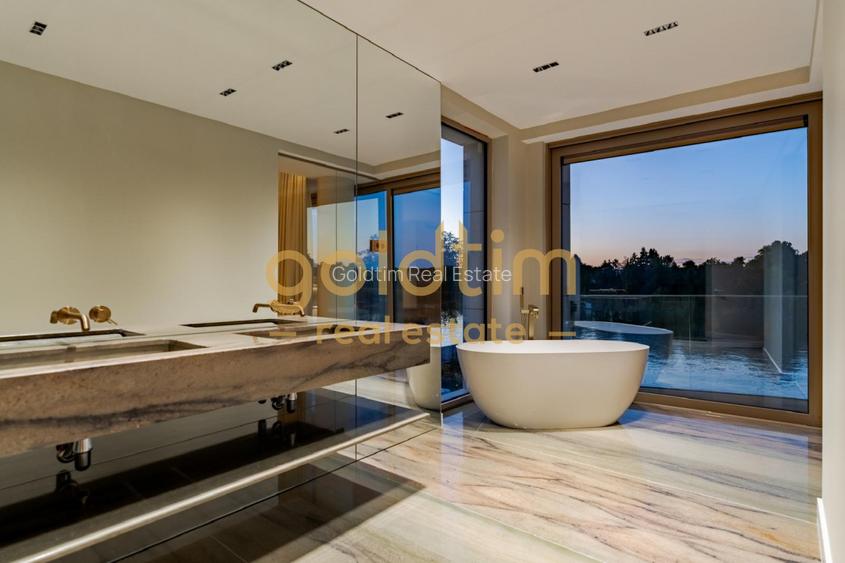 VILA UNICA/ 7 CAMERE CU VEDERE LA LAC/PISCINA INFINITY/DESIGN SPECTACULOS/SNAGOV - 31