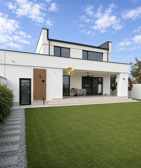 Vila Premium – 5 Camere | 410 mp Teren | Panouri Solare 12 kW & Pompă de Căldură