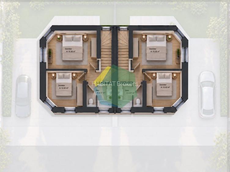 3 camere la curte, 160 mp teren și 2 parcări – Otopeni - 18