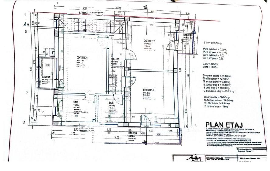 Vila 5 camere cu piscina,teren 618mp,constr.2011,Colentina-Andronache