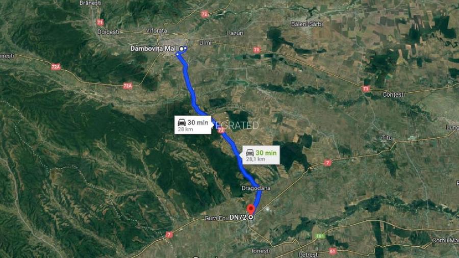 Teren industrial 46.495 mp - zona mall Dambovita - Combinat-Targoviste - 5