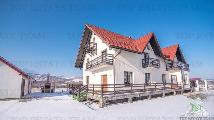 Vila de lux cu potential turistic - 15 camere - Tohanul Nou, Bran