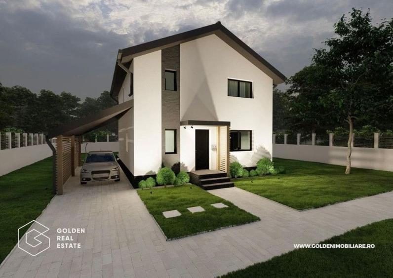 Casa/Vila CALYOPE P+E, 4 camere, 2 bai, 400 mp teren, 6 Vanatori