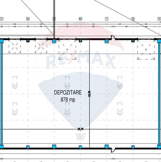 Spațiu industrial de 875mp de închiriat în zona Exterior Vest