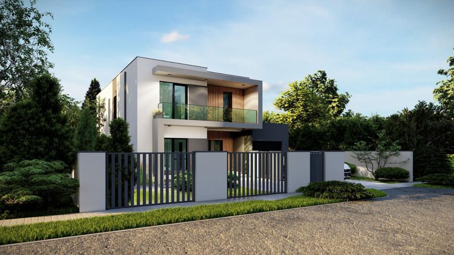Casa idividuala P+1E - Finisata la cheie
