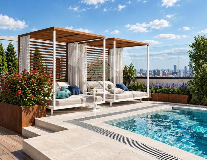 Duplex Aviatiei 790mp | Piscina pe terasa | 12 Parcari | Boxa 53mp | +Ap 2 cam