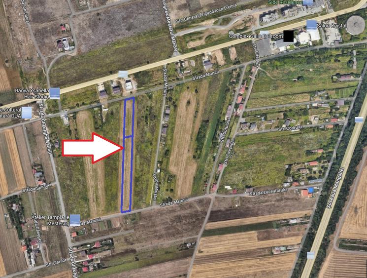 Teren Intravilan 4.390 mp | Dublă Deschidere la 2 Străzi | Lazu | 0% Comision