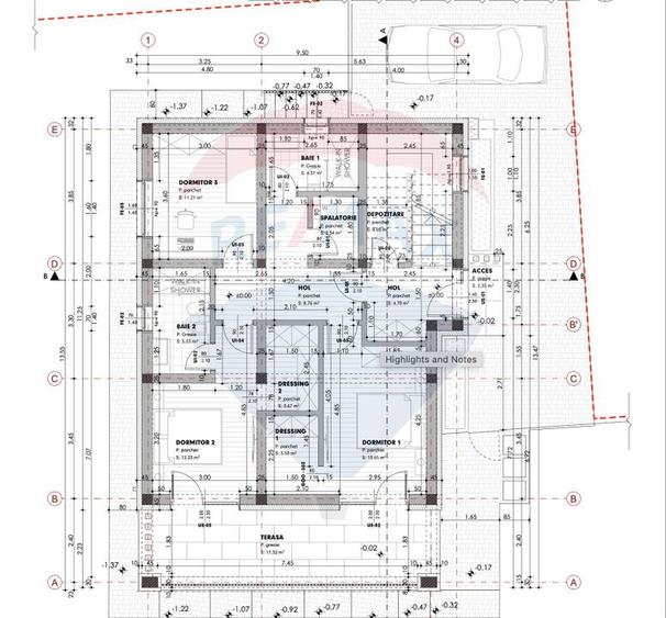 Casă nouă de vânzare Oradea - Dealuri, P+E, teren 575 mp