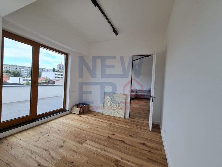 Apartament 4 camere cu terasa 50 mp, bloc boutique in zona Domenii