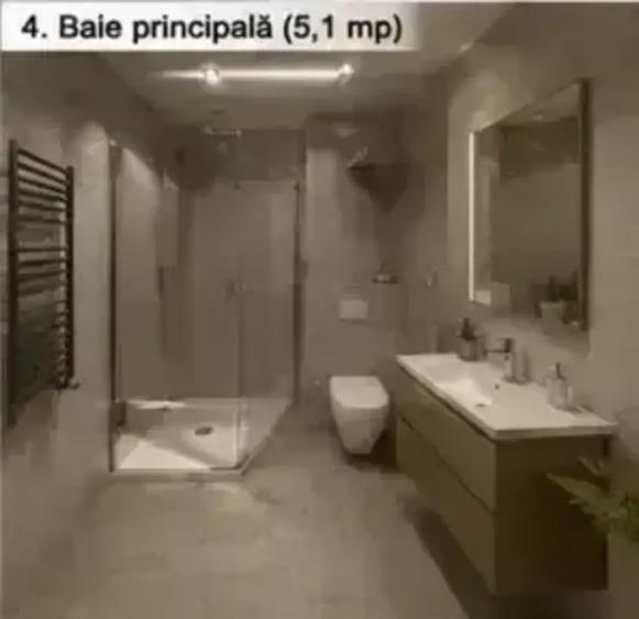 Apartament 3 camere 82 mp, terasa generoasa, balcon, bloc nou, metrou