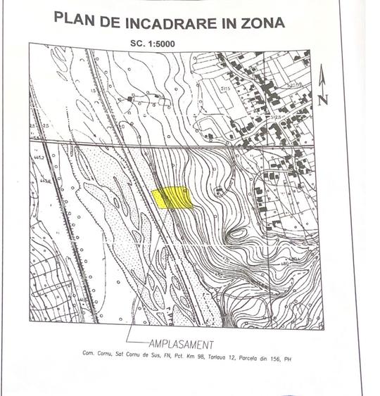 Teren 5.000 Mp situat chiar pe DN1 cu deschidere 50Ml directa la dn1