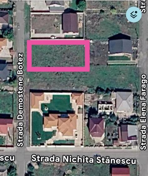 Vând teren intravilan 800 mp, ideal pentru casă / vilă – 23 August, Constanța