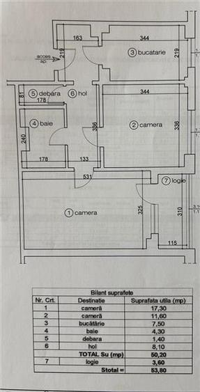 ANTECONTRACT Apartament 2 camere intermediar Centrul Civic Brasov