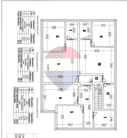 Apartament cu 2 camere,imobil nou,ultracentral,Comision 0. - 5