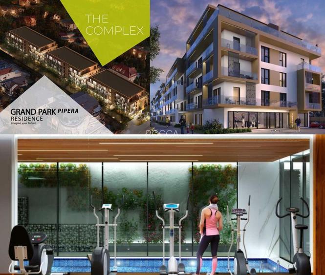 Apartament de 2 camere, 55 mp, parcare, spa și piscină, Grand Park Pipera - 8