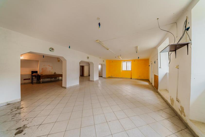 Casă de vânzare Șeitin, Locuință + spațiu comercial + mansardă, zonă centrală