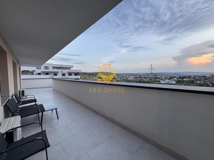 3 camere, modern, parcare, prima închiriere, terasă 46 mp, totul nou - 2