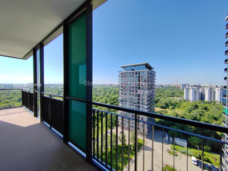 Asmita Gardens | Etaj 13 | Terasă 30 mp | Vedere Superbă Delta Văcărești|parcare - 13
