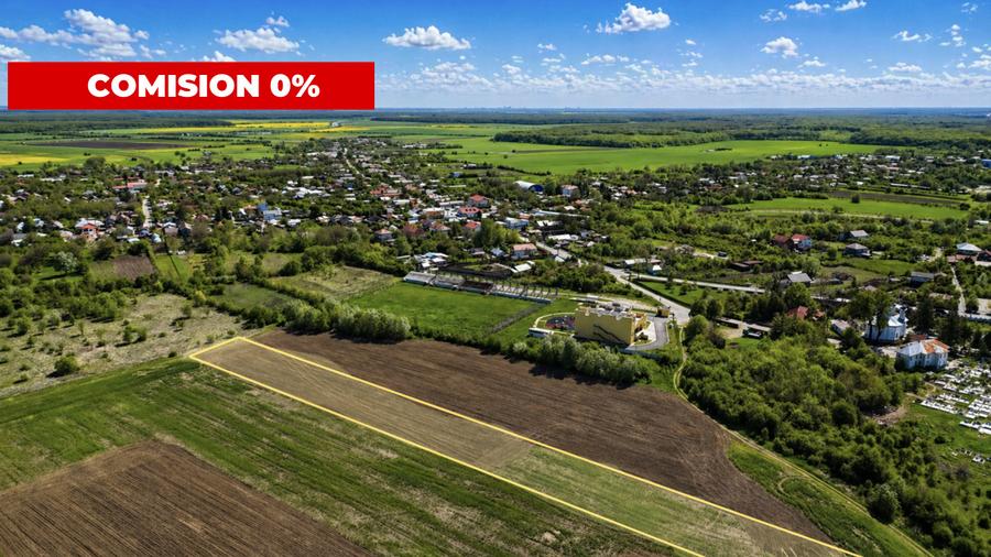 Teren pentru dezvoltare de 21800 mp cu front 58 m | Snagov - Gruiu | 0%