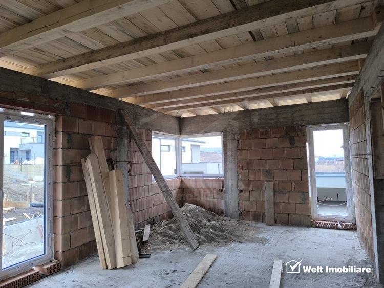 Casa individuala, 4 camere, 117 mp utili, 500 mp teren, Chinteni