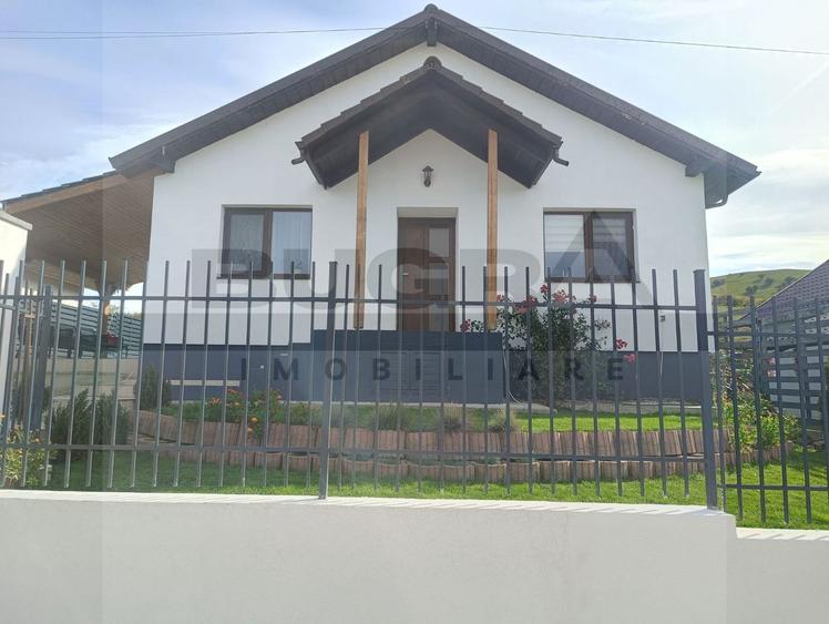 Casa individuala la cheie, 3 camere, 70 mp+425 teren, garaj,Sannicoara
