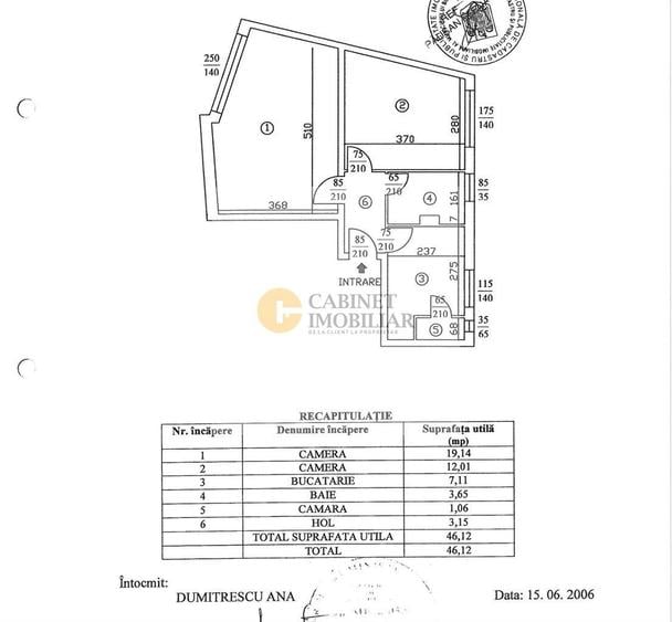 2 camere - Cismigiu I Decomandat | 6/8